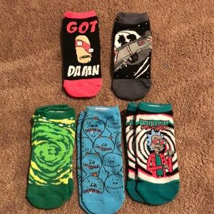 NWOT Rick and Morty Socks